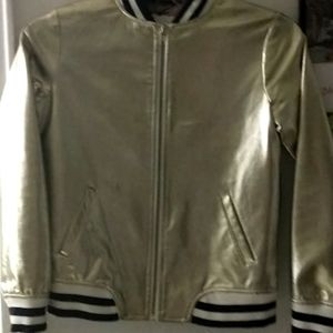 Imitation Harley Quinn Birds of Prey gold jacket